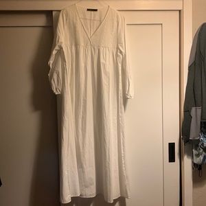 Celmia collection White Cotton Dress